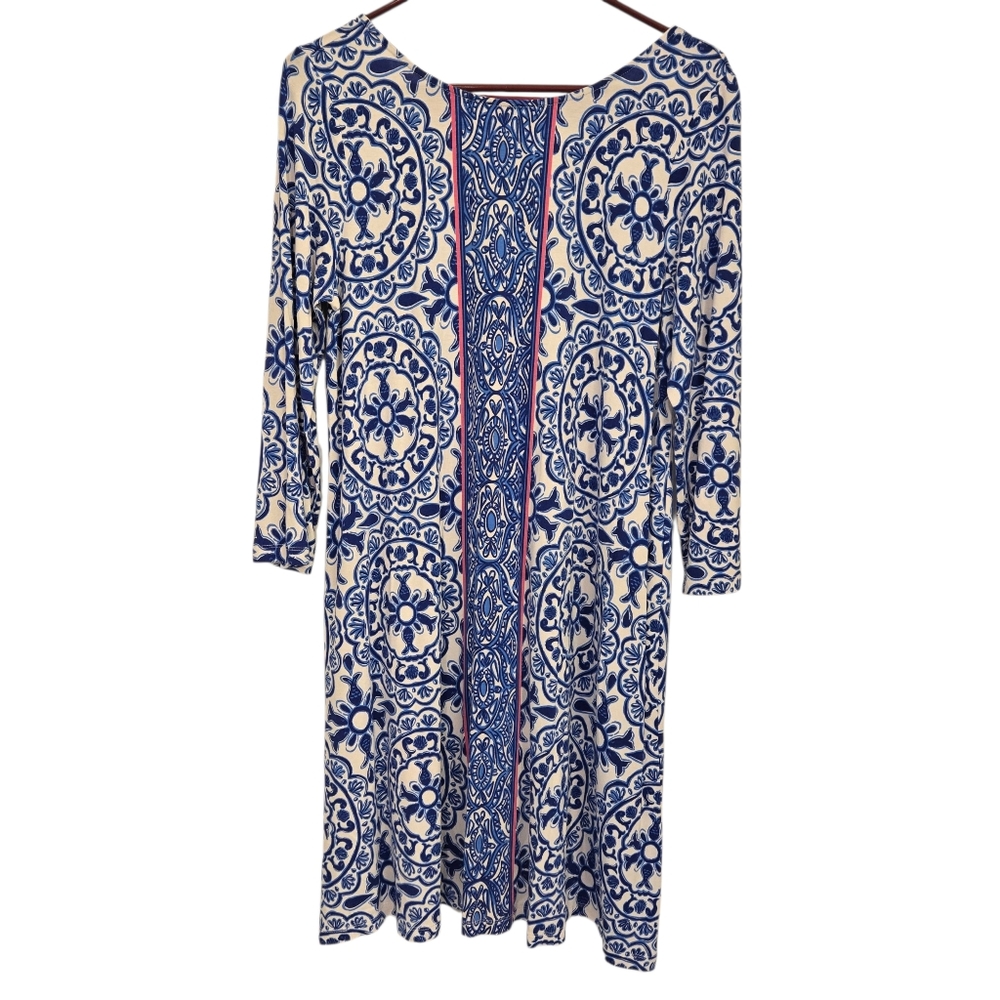 Lilly Pulitzer Ophelia Resort White Pooling Around Swing Dress - Picture 3 of 7